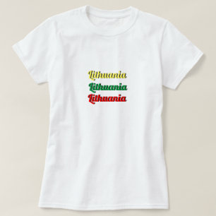 Camiseta Mulheres da Lituânia