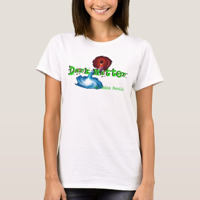 Camiseta Mulheres da matéria escura cabidas camisola de (Frente)