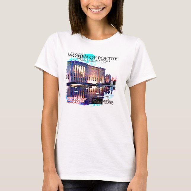 Camiseta Mulheres da poesia (Frente)