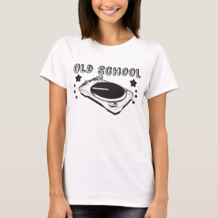 Camiseta Mulheres da velha escola superiores