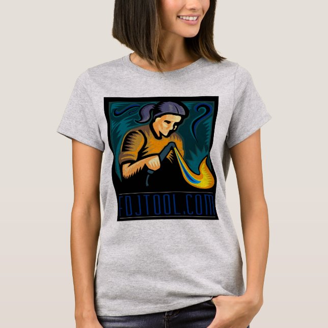 Camiseta Mulheres da versão 02 do Silversmith de Sally (Frente)