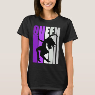 Camiseta Mulheres Dançam Rainha Mauve Crianças da Competiçã