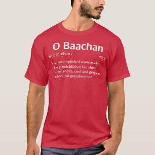 Camiseta Mulheres de Baachan T Shirts Vovó Shirts Avô