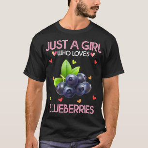 Camiseta Mulheres De Blueberry Crianças Dão Apenas Uma Meni