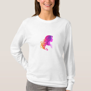 Camiseta Mulheres de Cabelo Longo