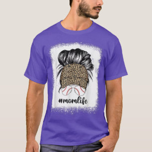 Camiseta Mulheres de Cabelo Maldito Mãe Vida Cheetah Impres