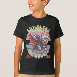 Camiseta Mulheres De Gato Imediatas Para Kamala Harris 202