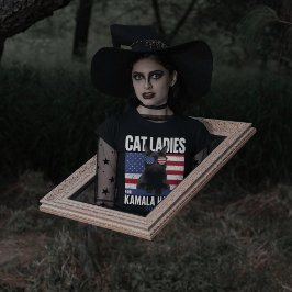 Camiseta Mulheres de Gato Sem Fios para Camala T-Shirt
