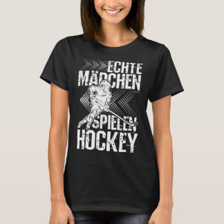 Camiseta Mulheres de Hóquei no Gelo Engraçadas Presente Ess