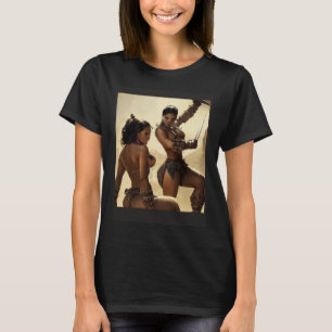 Camiseta Mulheres de Kali Arnis Escrima pelo Artista Don Ca