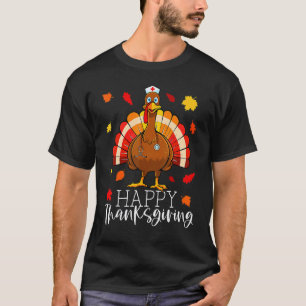 Camiseta Mulheres de Limpeza de Ação de Graças Enfermeira P