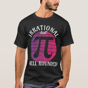 Camiseta Mulheres de Matemática Irracionais mas Bem Arredon