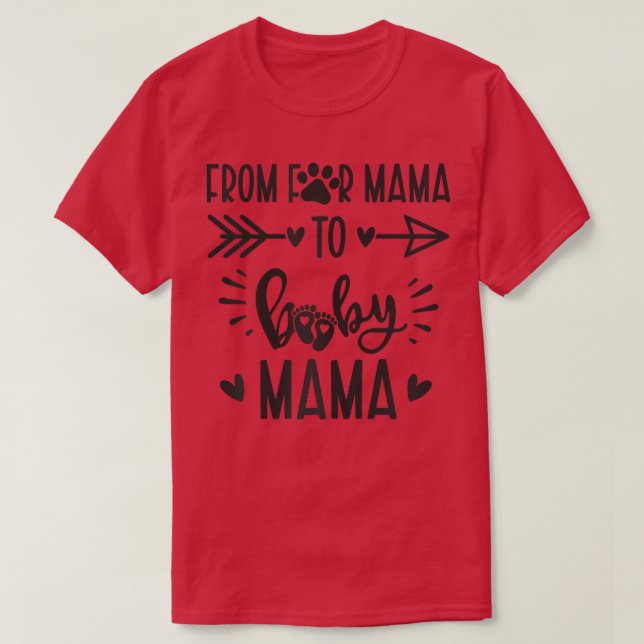 Camiseta Mulheres De Pele Mamãe A Bebê Mãe Anunciante De Gr (Frente do Design)