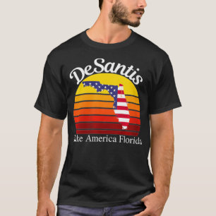 Camiseta Mulheres De Santis Fazem A América Da Flórida, Tru