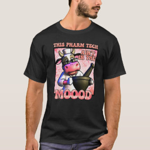 Camiseta Mulheres de vaca em bruto, farmácia farmacêutica f