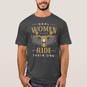 Camiseta Mulheres De Verdade Caminham Sozinhas Por Uma Bifu