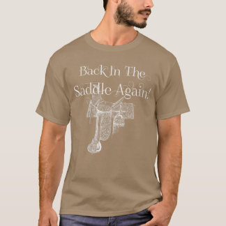 Camiseta Mulheres de Volta ao Cavalo Novamente Sem Amigos C