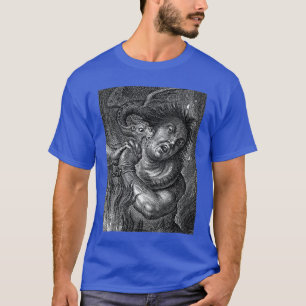 Camiseta Mulheres DEMON BITE Vintage Zombies Mortos-Vivos I