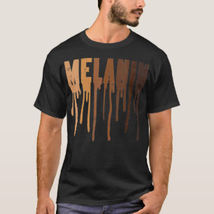 Camiseta Mulheres Derrubando Melanin Preto Orgulho Africano