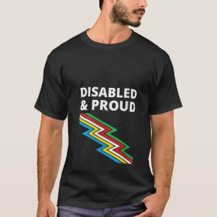 Camiseta Mulheres Desativadas Orgulho de Deficiência V Pesc