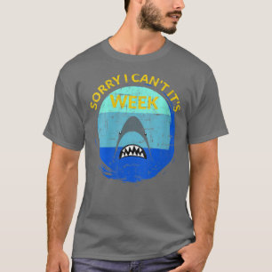 Camiseta Mulheres Desculpem por eu não ter sua semana Engra