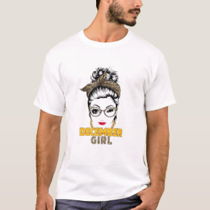 Camiseta Mulheres Dezembro Garota Aniversário Para Mulhere