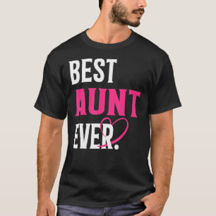 Camiseta Mulheres Dias de as mães Da Melhor Tia
