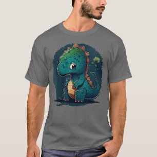 Camiseta Mulheres Dinossauras Homens Mulheres Crianças VNec