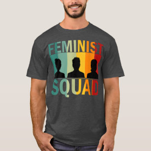 Camiseta Mulheres Direitos Femininas Empoderamento Rainbow