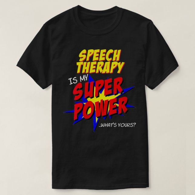 Camiseta Mulheres Discursam Terapia Professora Super-Herói  (Frente do Design)