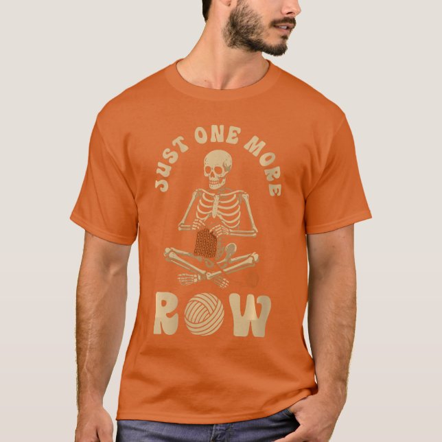 Camiseta Mulheres divertidas tricô Tricôteuses Apenas mais  (Frente)
