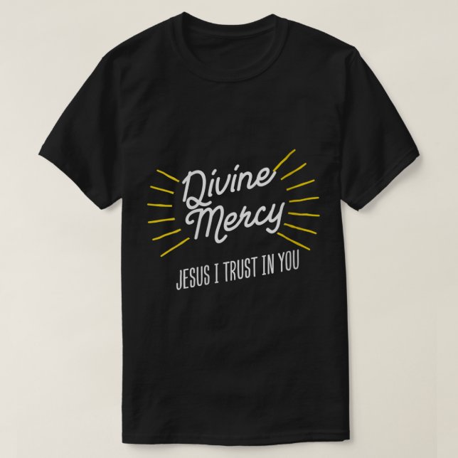 Camiseta Mulheres Divinas Compaixão Jesus Eu Confio Em Você (Frente do Design)