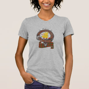 Camiseta Mulheres do crachá do clã de MacGregor