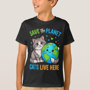Camiseta Mulheres do dia da Terra homens salvam o planeta g