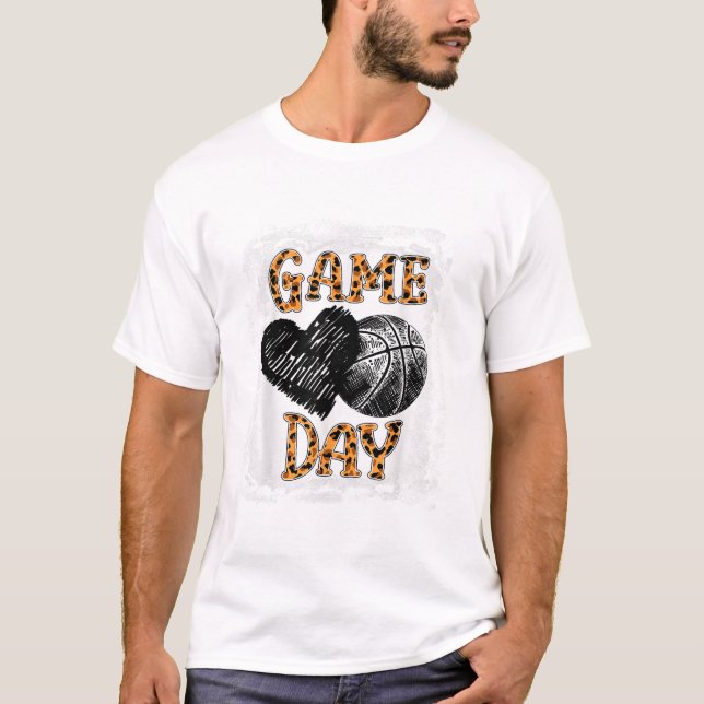 Camiseta Mulheres do Dia de Jogo Leopardo (Frente)