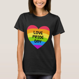 Camiseta Mulheres do Dia do Orgulho do Amor