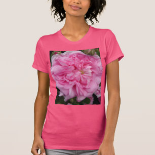 Camiseta Mulheres do Jardim Flor Rosa cor-de-rosa