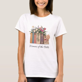 Camiseta Mulheres do livro de Bíblias