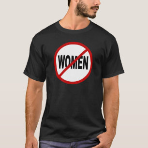 Camiseta Mulheres do ódio Women/No permitidas a indicaçã