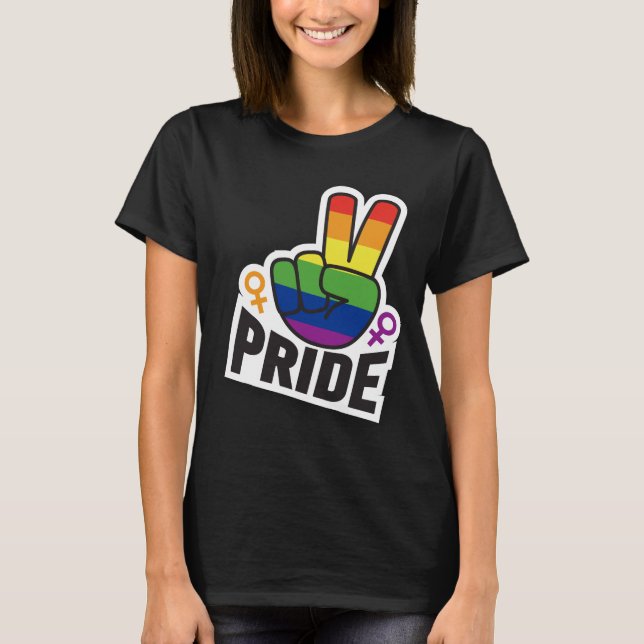 Camiseta Mulheres do Orgulho da Paz (Frente)