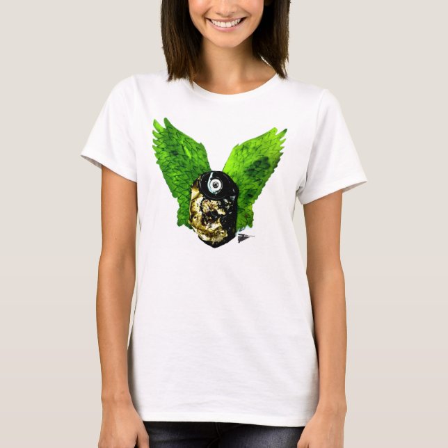 Camiseta Mulheres do T de CanBird (Frente)