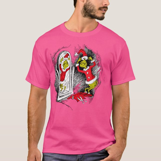 Camiseta Mulheres Dr. Seuss Grpolegadas Santo Nick (Frente)