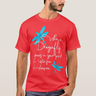 Camiseta Mulheres Dragonvoam fé espiritual libélula fé aman