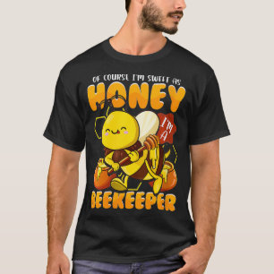 Camiseta Mulheres, é claro, sou doce como mel, sou uma apic