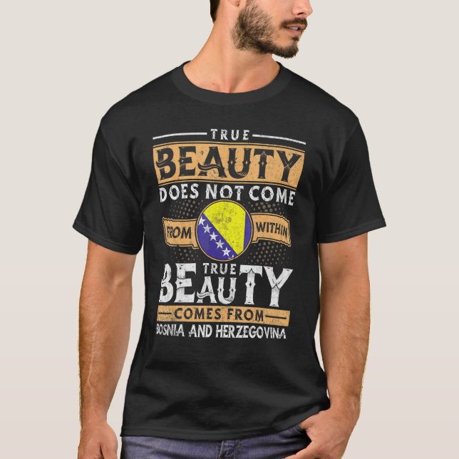 Camiseta Mulheres E Homens Bósnios (Frente)