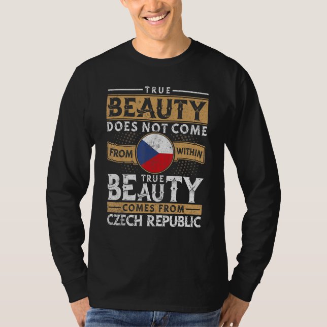 Camiseta Mulheres E Homens Checos (Frente)