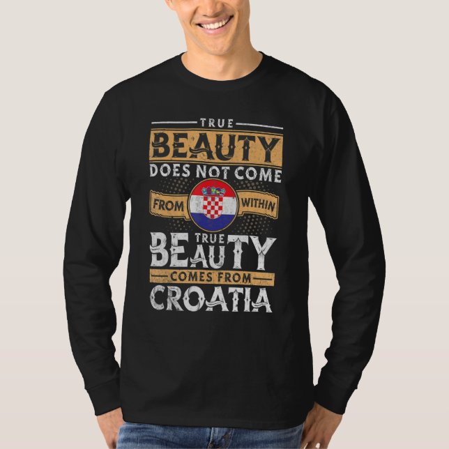 Camiseta Mulheres E Homens Croatas (Frente)
