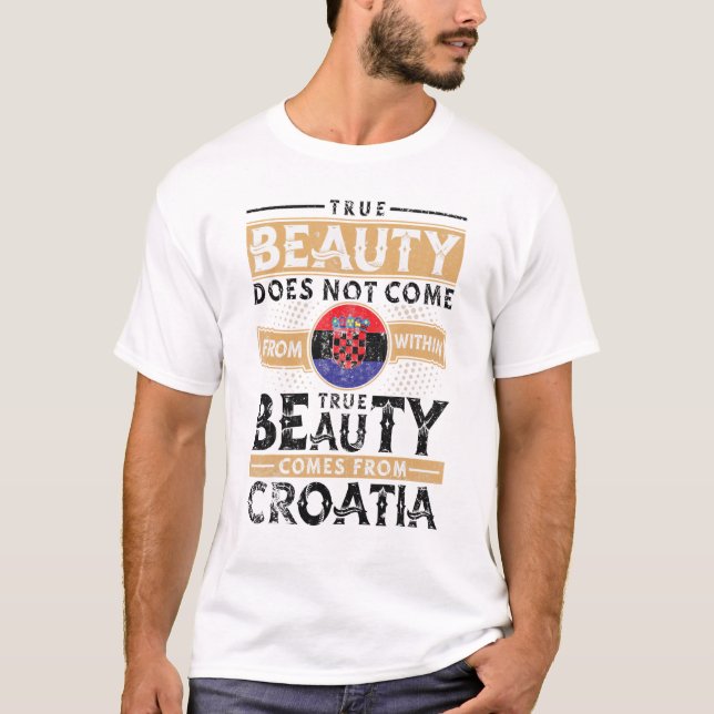 Camiseta Mulheres E Homens Croatas (Frente)