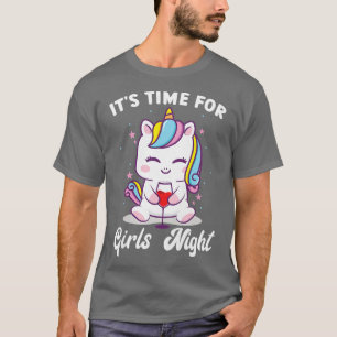 Camiseta Mulheres é hora das garotas da festa noturna