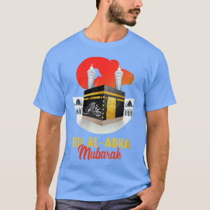 Camiseta Mulheres Eid Al Adha Mubarak Kareem Funny Happy Ei